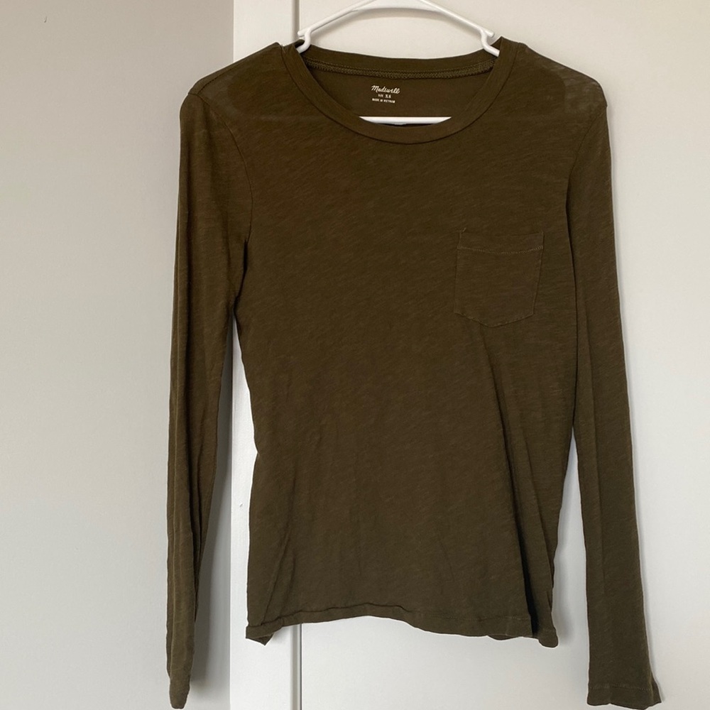 Madewell long sleeve shirts